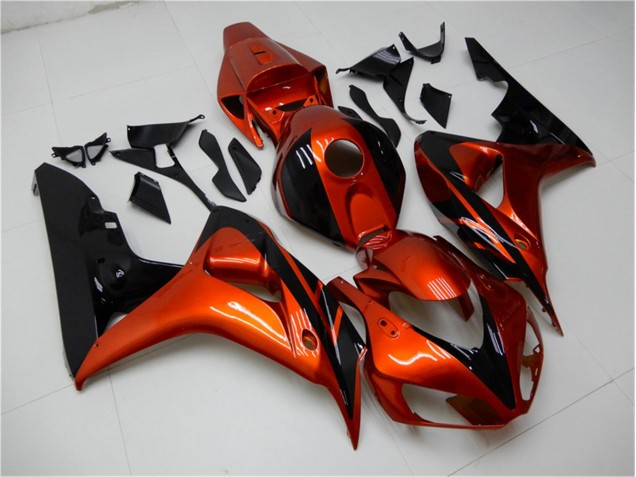 Carénage Moto Honda CBR 1000 RR 06-07 - Orange Noir Carénage Moto Honda CBR 1000 RR 06-07 - Orange Noir