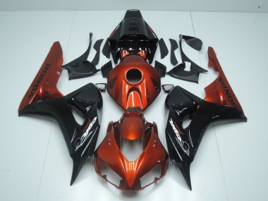 Carénage Moto Honda CBR 1000 RR 06-07 - Orange et Noir