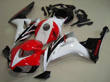Carénage Moto Honda CBR 1000 RR 06-07 - Rouge Blanc Noir