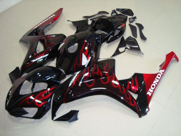 Carénage Moto Honda CBR 1000 RR 06-07 - Rouge Flamme Carénage Moto Honda CBR 1000 RR 06-07 - Rouge Flamme