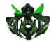 Carénage Moto Honda CBR 1000 RR 06-07 - Vert Flamme Noir Carénage Moto Honda CBR 1000 RR 06-07 - Vert Flamme Noir