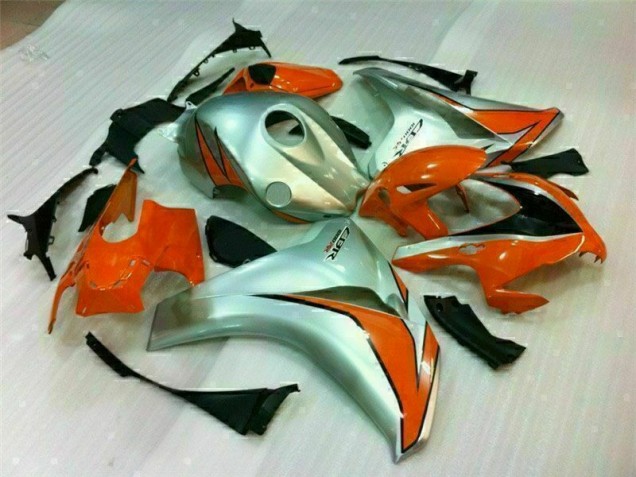 Carénage Moto Honda CBR 1000 RR 08-11 - Argent Orange Carénage Moto Honda CBR 1000 RR 08-11 - Argent Orange