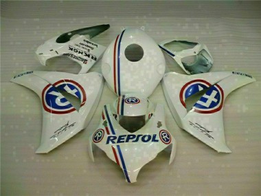 Carénage Moto Honda CBR 1000 RR 08-11 - Blanc Bleu Repsol