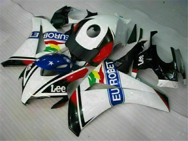 Carénage Moto Honda CBR 1000 RR 08-11 - Blanc Bleu Rouge Eurobet Lee Carénage Moto Honda CBR 1000 RR 08-11 - Blanc Bleu Rouge Eurobet Lee