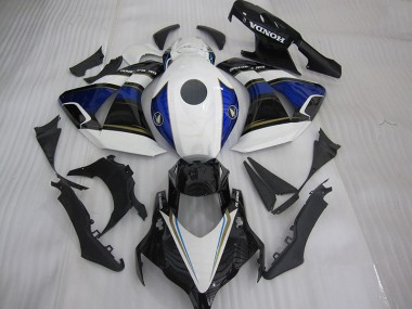 Carénage Moto Honda CBR 1000 RR 08-11 - Blanc Noir Bleu
