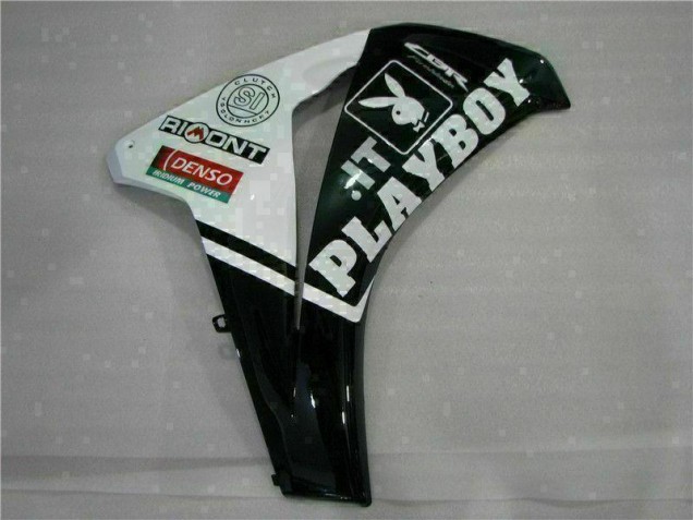 Carénage Moto Honda CBR 1000 RR 08-11 - Blanc Noir Playboy Carénage Moto Honda CBR 1000 RR 08-11 - Blanc Noir Playboy