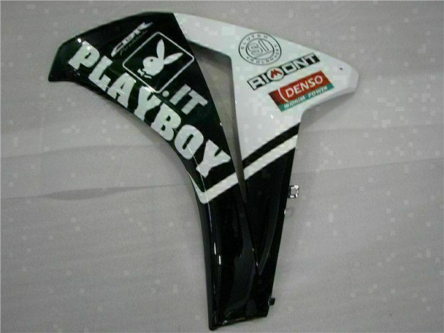 Carénage Moto Honda CBR 1000 RR 08-11 - Blanc Noir Playboy Carénage Moto Honda CBR 1000 RR 08-11 - Blanc Noir Playboy