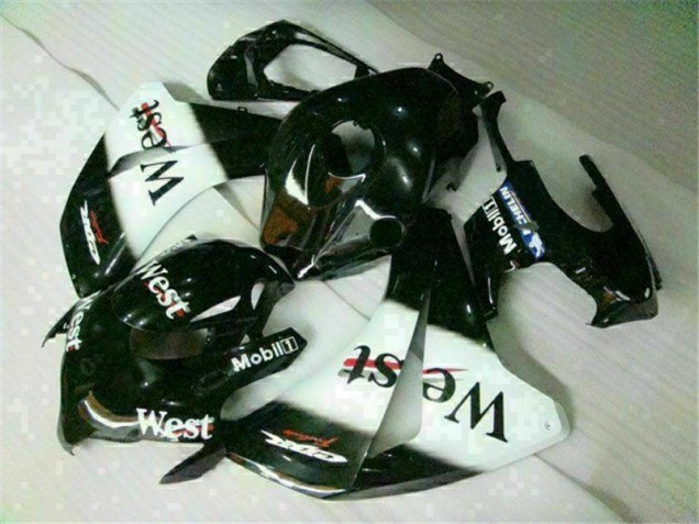 Carénage Moto Honda CBR 1000 RR 08-11 - Blanc Noir West Carénage Moto Honda CBR 1000 RR 08-11 - Blanc Noir West