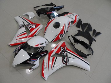 Carénage Moto Honda CBR 1000 RR 08-11 - Blanc Rouge HRC