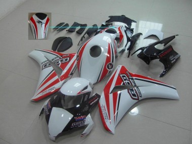 Carénage Moto Honda CBR 1000 RR 08-11 - Blanc Rouge Rsd