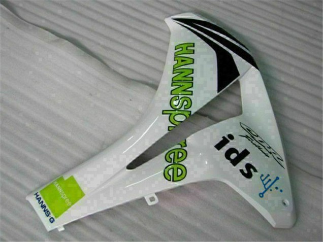 Carénage Moto Honda CBR 1000 RR 08-11 - Blanc Vert Hannspree 84 Carénage Moto Honda CBR 1000 RR 08-11 - Blanc Vert Hannspree 84