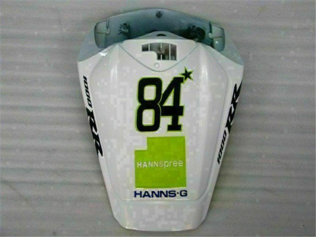 Carénage Moto Honda CBR 1000 RR 08-11 - Blanc Vert Hannspree 84 Carénage Moto Honda CBR 1000 RR 08-11 - Blanc Vert Hannspree 84