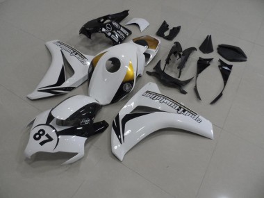 Carénage Moto Honda CBR 1000 RR 08-11 - Blanc et Noir 87