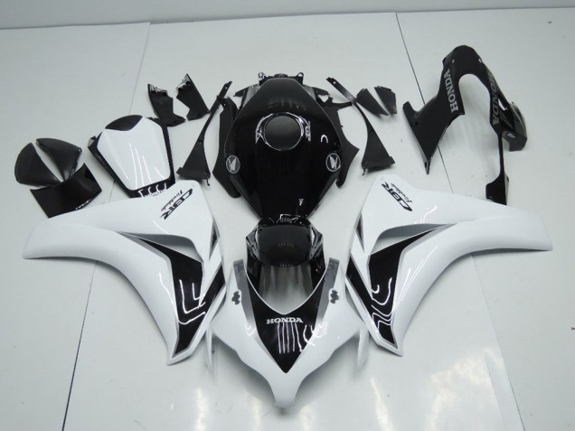 Carénage Moto Honda CBR 1000 RR 08-11 - Blanc et Noir Gris