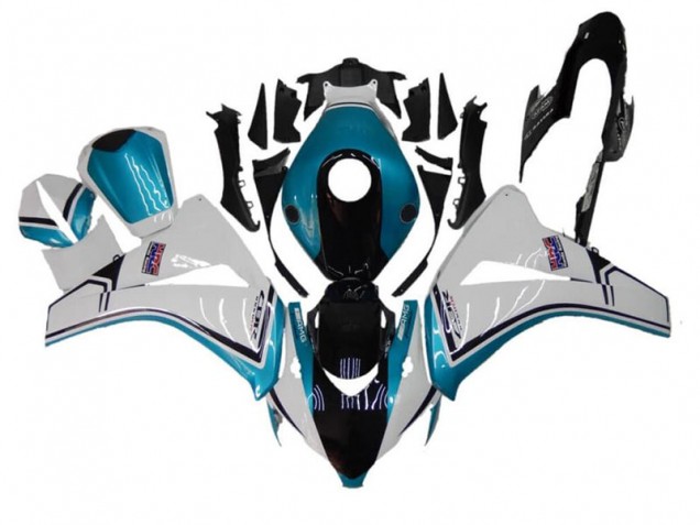 Carénage Moto Honda CBR 1000 RR 08-11 - Bleu Blanc Noir Carénage Moto Honda CBR 1000 RR 08-11 - Bleu Blanc Noir