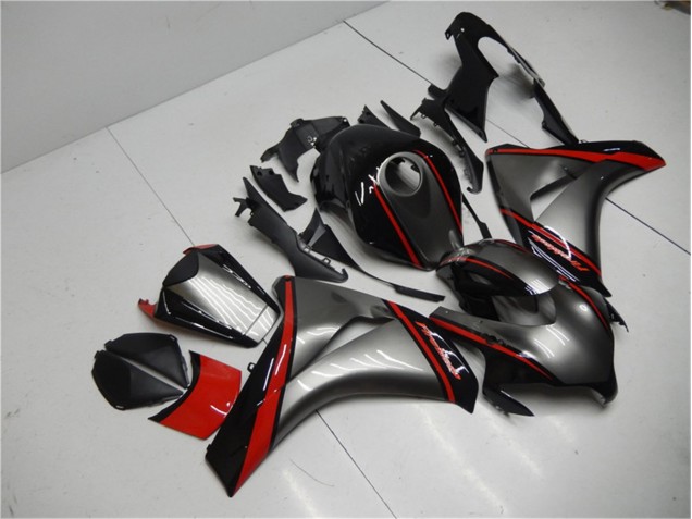 Carénage Moto Honda CBR 1000 RR 08-11 - Gris Rouge Noir Carénage Moto Honda CBR 1000 RR 08-11 - Gris Rouge Noir