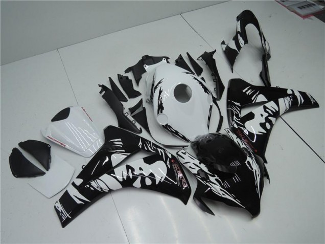 Carénage Moto Honda CBR 1000 RR 08-11 - Noir Blanc