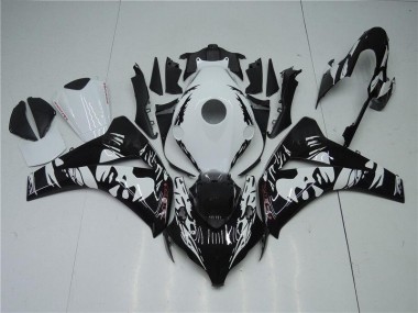 Carénage Moto Honda CBR 1000 RR 08-11 - Noir Blanc