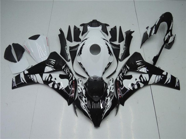 Carénage Moto Honda CBR 1000 RR 08-11 - Noir Blanc