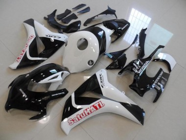 Carénage Moto Honda CBR 1000 RR 08-11 - Noir Blanc Satuhati