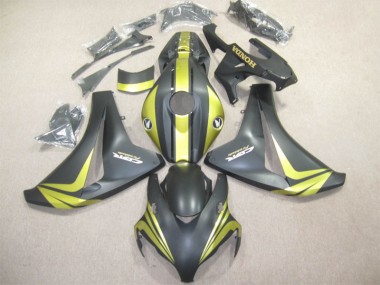 Carénage Moto Honda CBR 1000 RR 08-11 - Noir Blanc Vert