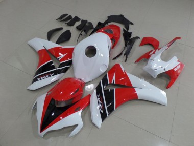 Carénage Moto Honda CBR 1000 RR 08-11 - Noir Blanc et Rouge