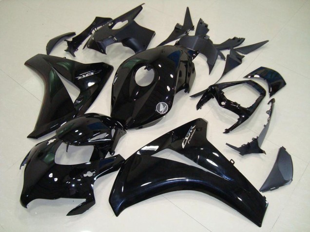 Carénage Moto Honda CBR 1000 RR 08-11 - Noir Brillant Chrome Décalque Carénage Moto Honda CBR 1000 RR 08-11 - Noir Brillant Chrome Décalque