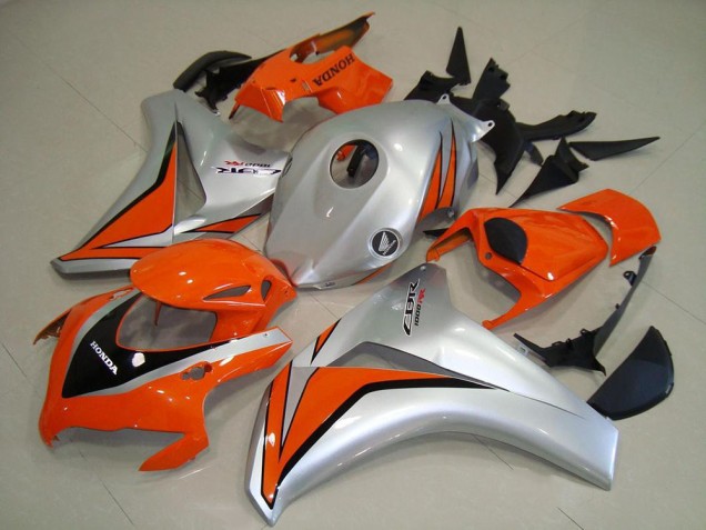 Carénage Moto Honda CBR 1000 RR 08-11 - Orange Argent Carénage Moto Honda CBR 1000 RR 08-11 - Orange Argent