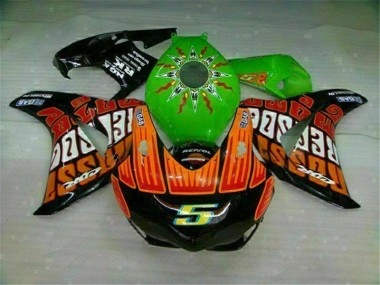 Carénage Moto Honda CBR 1000 RR 08-11 - Vert Orange