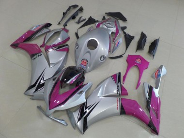 Carénage Moto Honda CBR 1000 RR 12-16 - Argent Rose