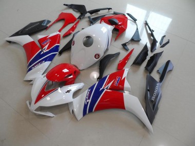 Carénage Moto Honda CBR 1000 RR 12-16 - Blanc Rouge Noir Mat TT Legend