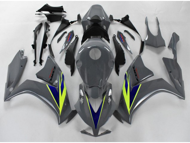 Carénage Moto Honda CBR 1000 RR 12-16 - Gris Bleu Vert Carénage Moto Honda CBR 1000 RR 12-16 - Gris Bleu Vert