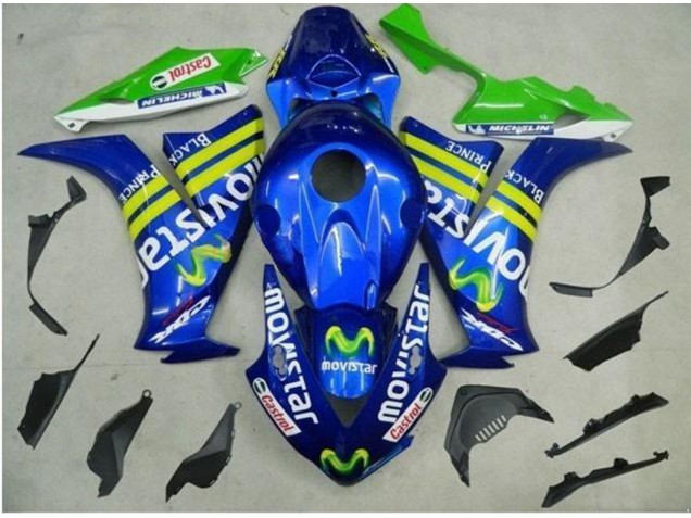 Carénage Moto Honda CBR 1000 RR 12-16 - Movistar Carénage Moto Honda CBR 1000 RR 12-16 - Movistar