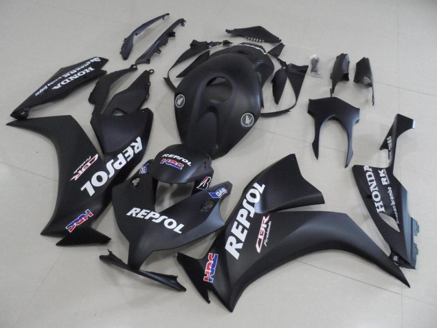Carénage Moto Honda CBR 1000 RR 12-16 - Noir Mat Repsol Carénage Moto Honda CBR 1000 RR 12-16 - Noir Mat Repsol