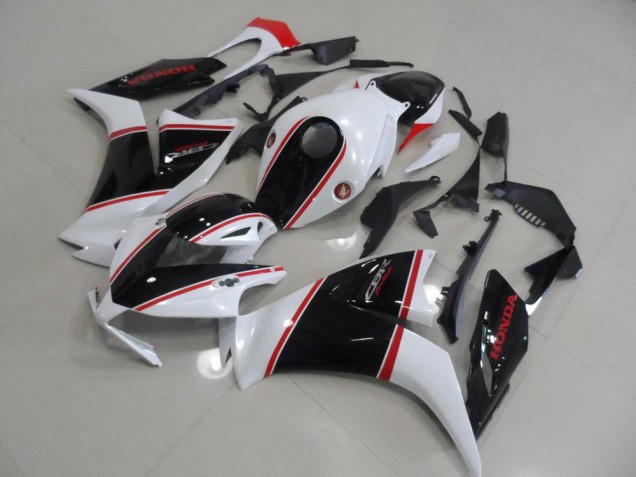 Carénage Moto Honda CBR 1000 RR 12-16 - Noir et Blanc et Rouge Bande Carénage Moto Honda CBR 1000 RR 12-16 - Noir et Blanc et Rouge Bande
