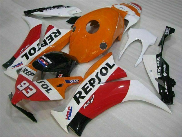 Carénage Moto Honda CBR 1000 RR 12-16 - Orange Repsol 93 Carénage Moto Honda CBR 1000 RR 12-16 - Orange Repsol 93