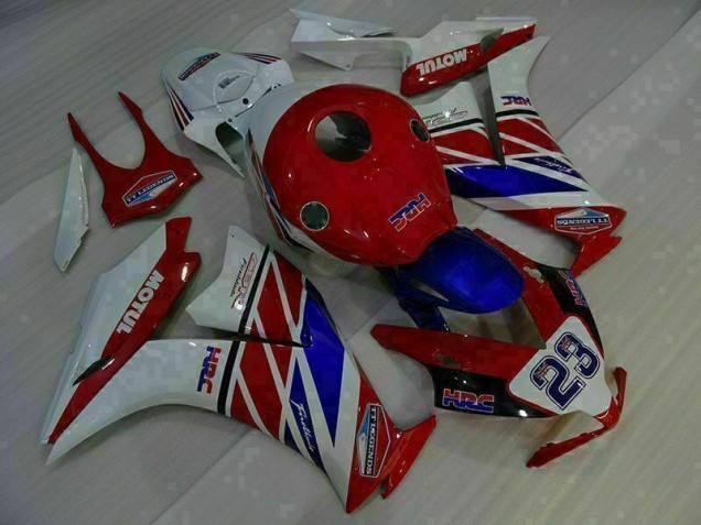 Carénage Moto Honda CBR 1000 RR 12-16 - Rouge Blanc Bleu 23 Carénage Moto Honda CBR 1000 RR 12-16 - Rouge Blanc Bleu 23