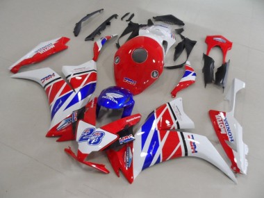 Carénage Moto Honda CBR 1000 RR 12-16 - Rouge Blanc Bleu HRC 23