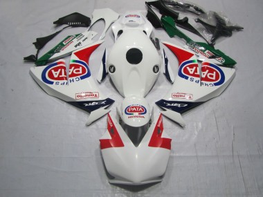 Carénage Moto Honda CBR 1000 RR 12-16 - Rouge Blanc PATA