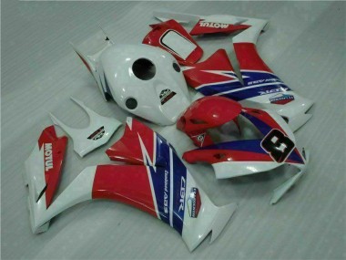 Carénage Moto Honda CBR 1000 RR 12-16 - Rouge Bleu Blanc