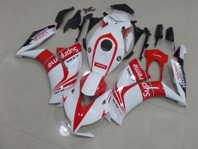 Carénage Moto Honda CBR 1000 RR 12-16 - Rouge et Blanc Supreme Carénage Moto Honda CBR 1000 RR 12-16 - Rouge et Blanc Supreme
