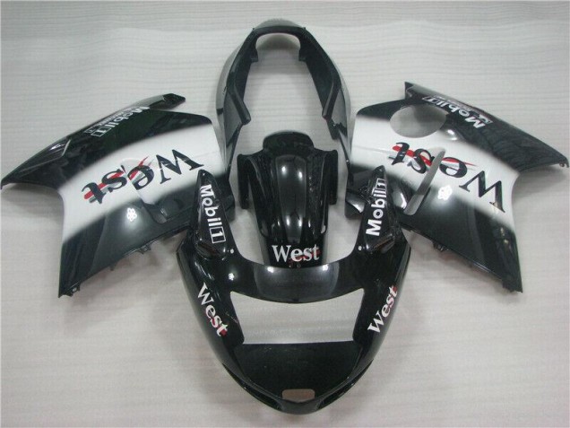 Carénage Moto Honda CBR 1100 XX 96-07 - Noir Blanc West Carénage Moto Honda CBR 1100 XX 96-07 - Noir Blanc West