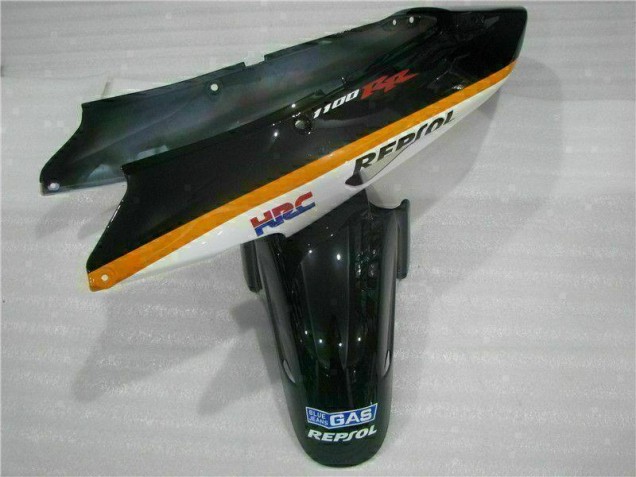 Carénage Moto Honda CBR 1100 XX 96-07 - Orange Repsol Carénage Moto Honda CBR 1100 XX 96-07 - Orange Repsol