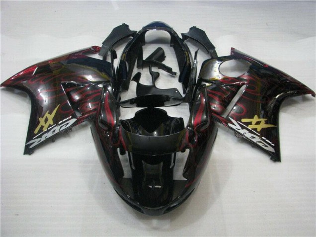 Carénage Moto Honda CBR 1100 XX 96-07 - Rouge Flamme Carénage Moto Honda CBR 1100 XX 96-07 - Rouge Flamme