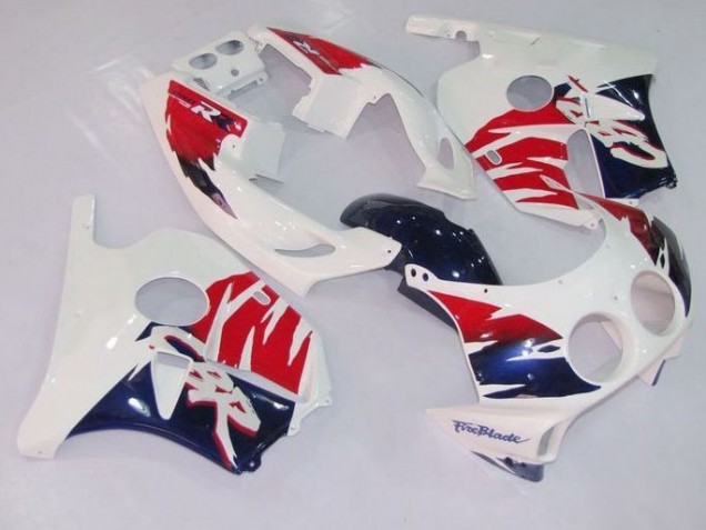 Carénage Moto Honda CBR 250 RR MC19 1988-1989 - Rouge et Bleu Carénage Moto Honda CBR 250 RR MC19 1988-1989 - Rouge et Bleu