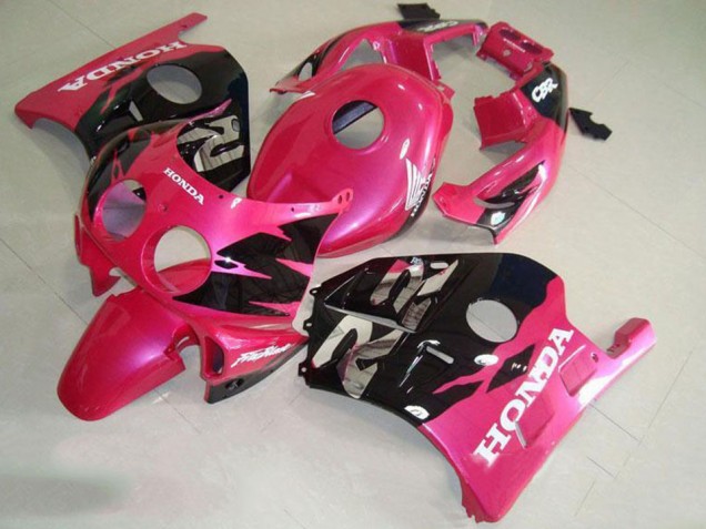 Carénage Moto Honda CBR 250 RR MC22 91-98 - Noir Rose Carénage Moto Honda CBR 250 RR MC22 91-98 - Noir Rose