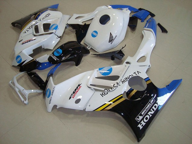 Carénage Moto Honda CBR 600 F3 95-98 - Blanc Bleu Konica Minolta Carénage Moto Honda CBR 600 F3 95-98 - Blanc Bleu Konica Minolta