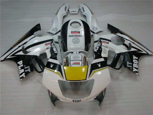 Carénage Moto Honda CBR 600 F3 95-98 - Blanc Noir Playboy Carénage Moto Honda CBR 600 F3 95-98 - Blanc Noir Playboy