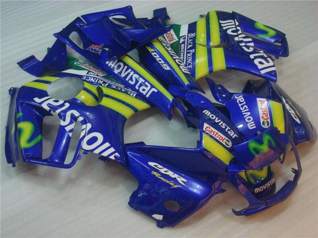 Carénage Moto Honda CBR 600 F3 95-98 - Bleu Movistar Castrol Carénage Moto Honda CBR 600 F3 95-98 - Bleu Movistar Castrol