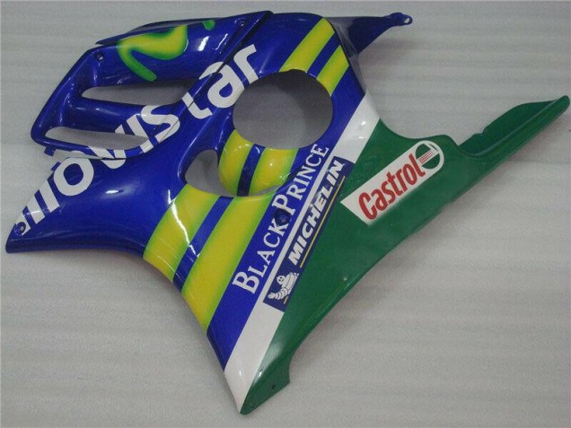 Carénage Moto Honda CBR 600 F3 95-98 - Bleu Movistar Castrol Carénage Moto Honda CBR 600 F3 95-98 - Bleu Movistar Castrol